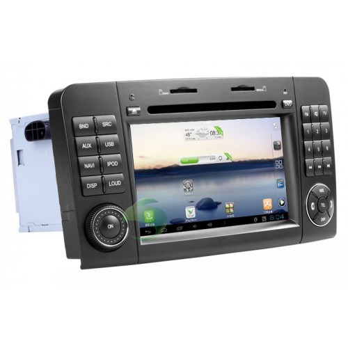 Android 7 Inch Car DVD Player for Mercedes-Benz GL Class X164(Touchscreen,GPS,TV,Ipod, 3G,Wifi)-2